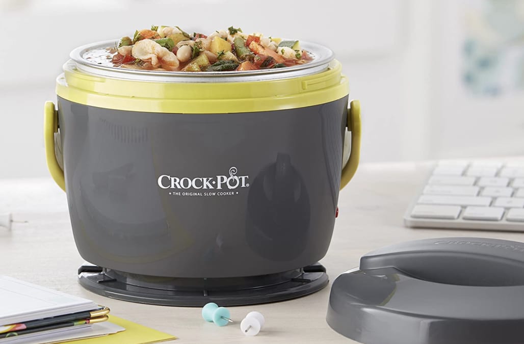 The Lunch Crock is a portable crockpot for your office lunch convenience -  The Gadgeteer