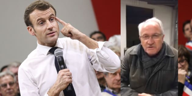 Présent à Souillac, le maire France insoumise René Revol voit dans le grand débat une "mascarade" exploitée par Emmanuel Macron pour faire campagne.