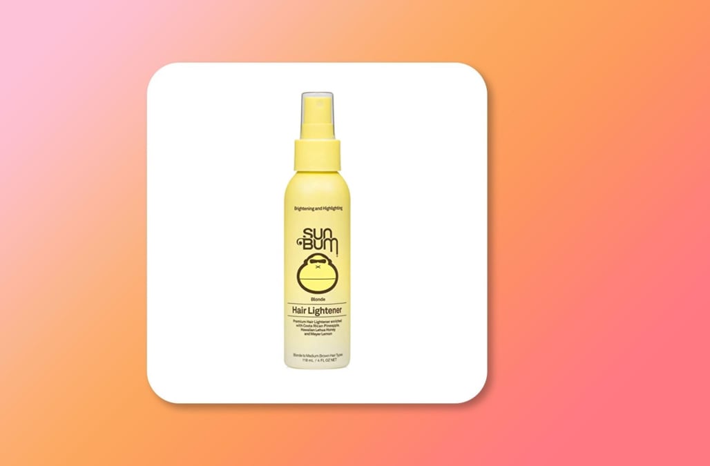 This $15 hair lightener gives you gorgeous highlights using the sun
