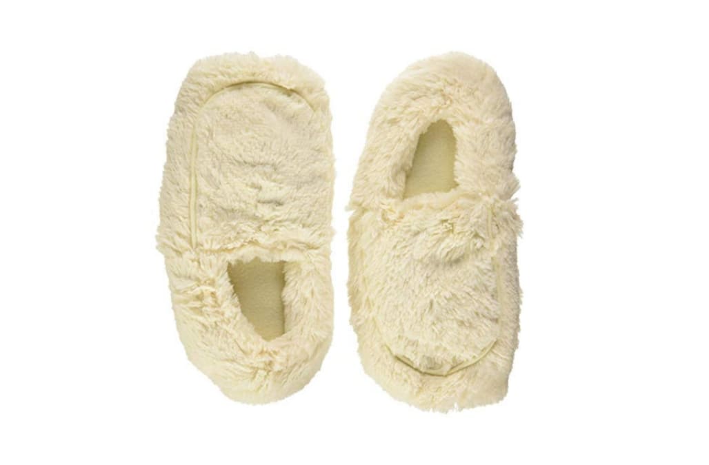 These microwaveable slippers are only $20 and will keep you super warm