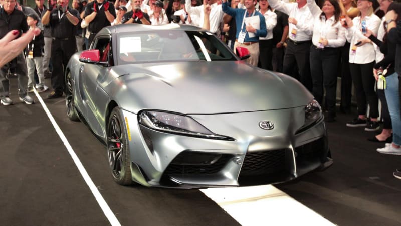 2020 Toyota Supra VIN 1 sells for over $2 million - Autoblog