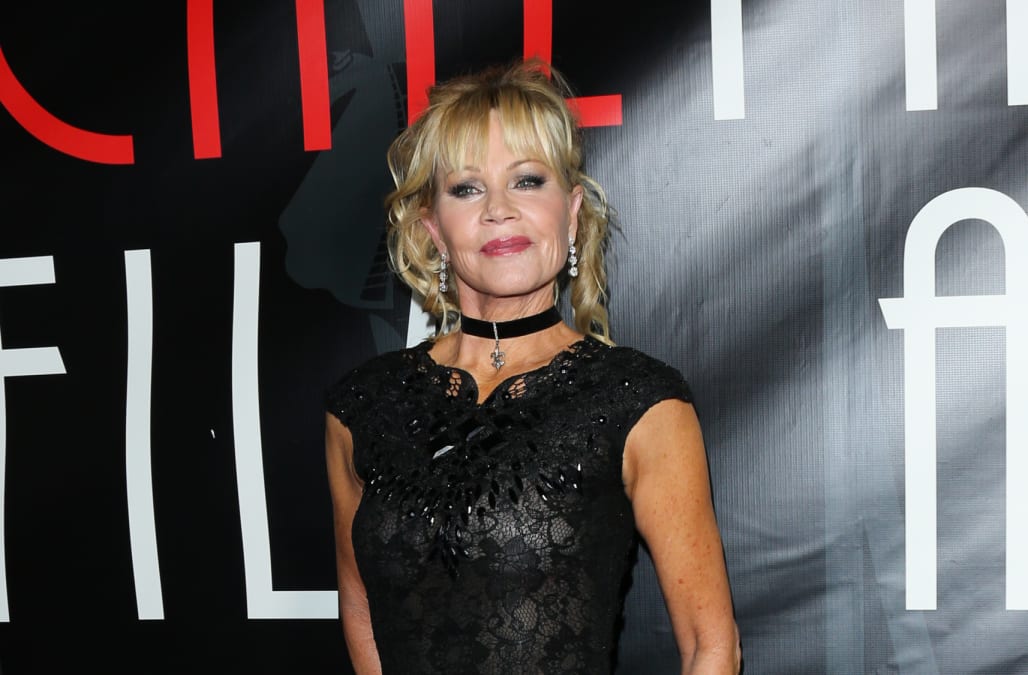 Melanie Griffith flashes thong, Carmen Electra wows at Cinefashion