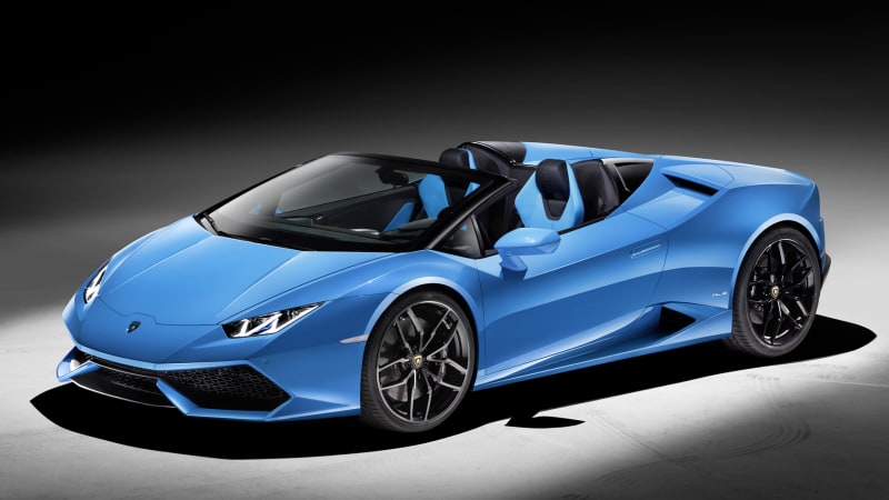 Lamborghini Huracan Spyder promises 201-mph top speed - Autoblog