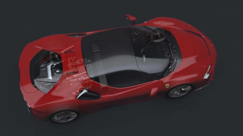 photo of Ferrari shows off SF90's four powertrain modes in new video image
