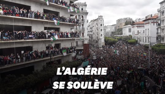Les images de la marée humaine à Alger contre un 5e mandat de