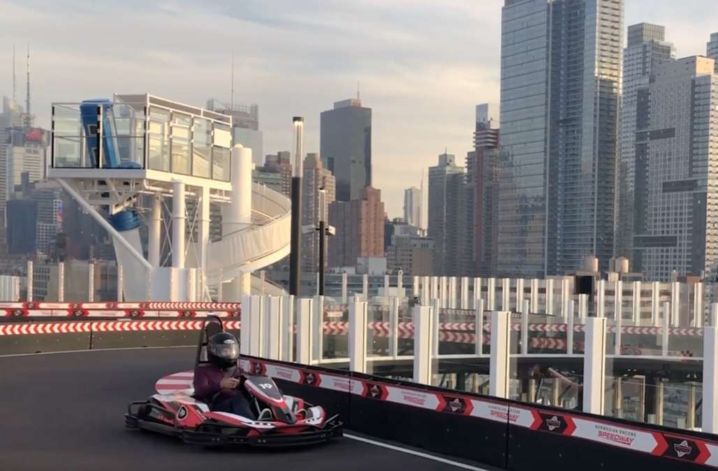 Norwegian Cruise Line just upped the ante with the largest racetrack at ...
