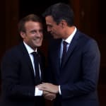 En Espagne, le retard d'Emmanuel Macron a fait