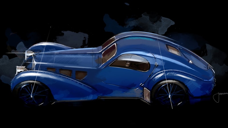 Bugatti to unveil 57 SC Atlantic-inspired design - Autoblog