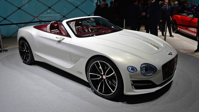 The Bentley Exp 12 Speed 6e Concept Is The Gentleman S Open Air Electric Tourer Autoblog