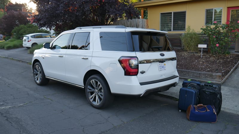 Ford Expedition Luggage Test | How much fits behind the third row?