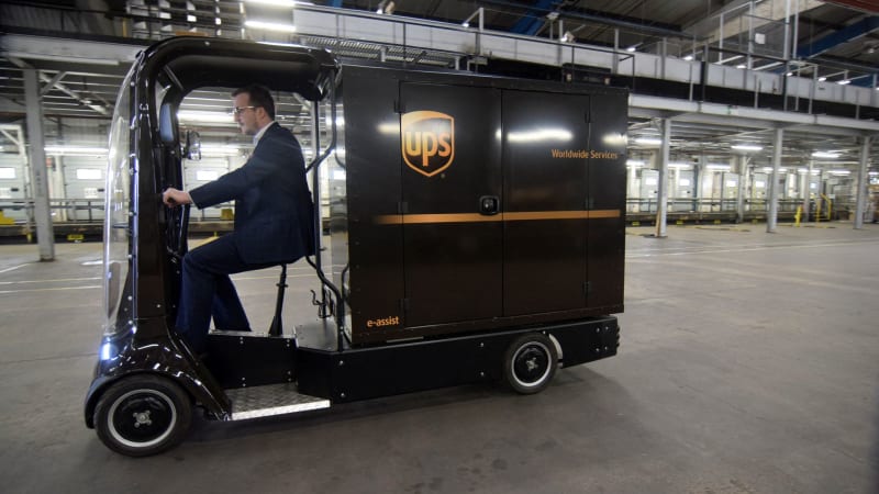 UPS está probando bicicletas eléctricas “eQuad” para entregas urbanas
