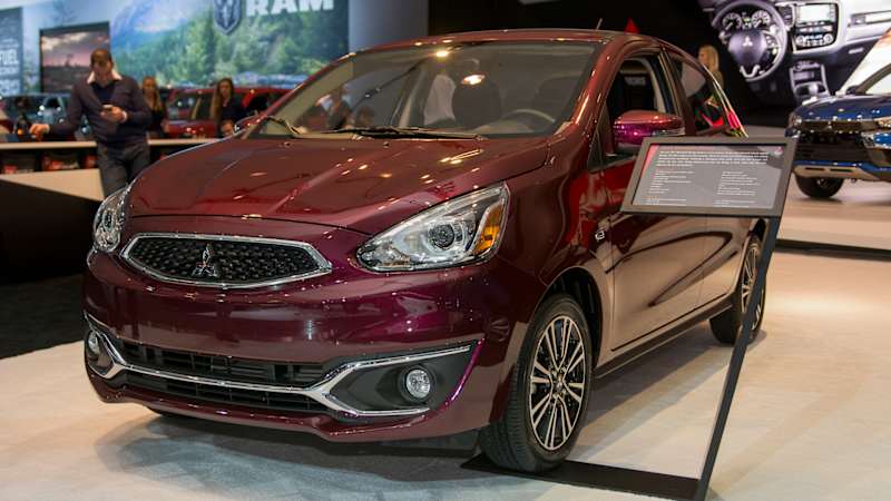 2017 Mitsubishi Mirage: Hey, it sort of looks better - Autoblog
