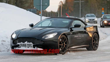So we think the Aston Martin DB11 Volante is coming in Spring 2018