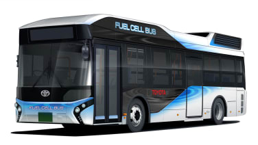 Toyota next fuel cell vehicle is a big ole bus