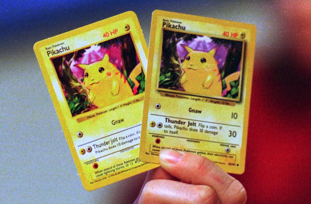 Heres How Much Your Old Pokémon Cards Are Worth Now Aol