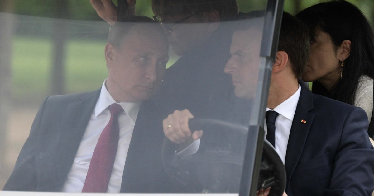 El sibilino golpe de Macron a Rusia que a Putin no le 