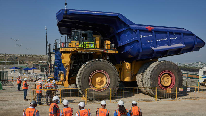 How Anglo American developed the world’s biggest hydrogen-fueled truck