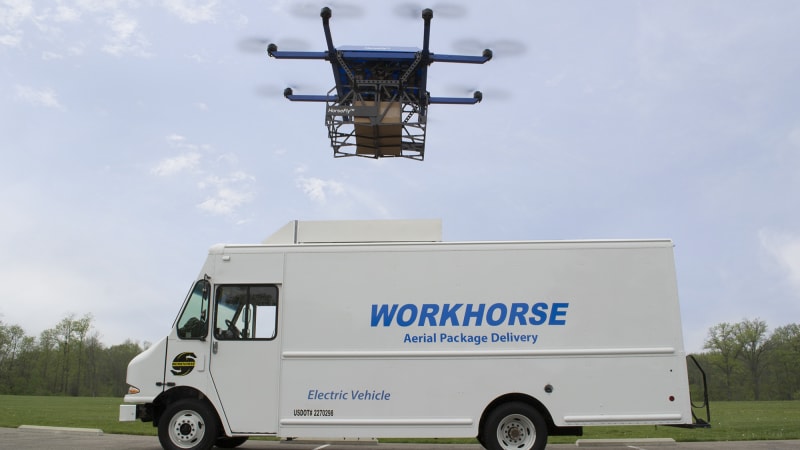 photo of Workhorse begins HorseFly autonomous drone package deliveries image
