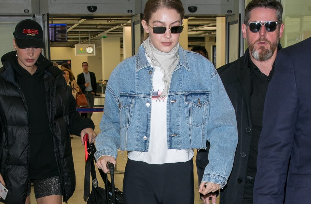 The Many Bags of Gigi Hadid #ysl #bag #monogramme