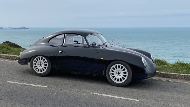 photo of The WEVC Coupe has a Porsche 356a-inspired body and a fully electric powertrain image