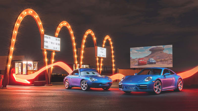 Porsche 911 Sally Special is a 'Cars'-themed one-off for charity | Autoblog