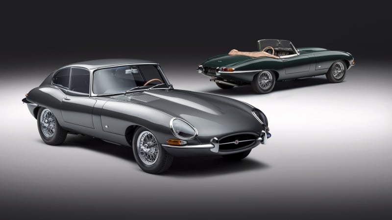 Jaguar celebrates 60 years of the E-Type with six pairs of restomod cars