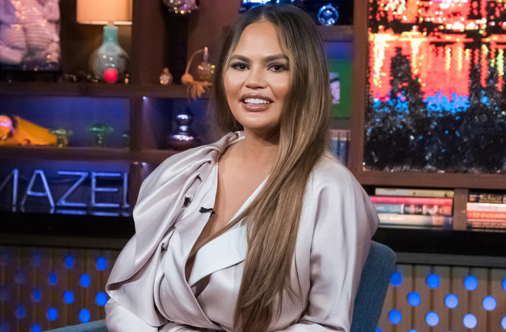 Chrissy Teigen Reacts To Bravo Hot Topics Which Bravo Star Is She Scared Of 