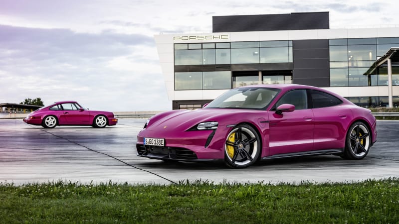 photo of Porsche underestimated the 'huge' demand for the electric Taycan image