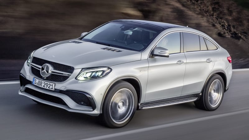 16 Mercedes Amg Gle63 S Coupe 4matic Brings Big Power To Go With Massive Name Autoblog
