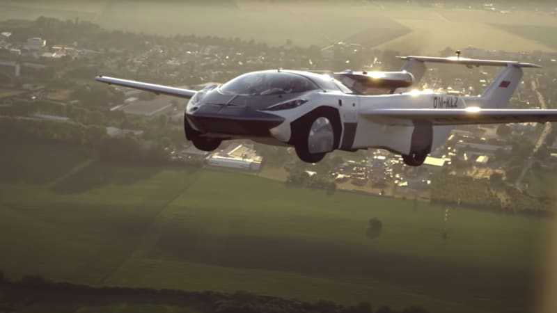 AirCar makes its first flight between cities, converts into a road machine #TechNews