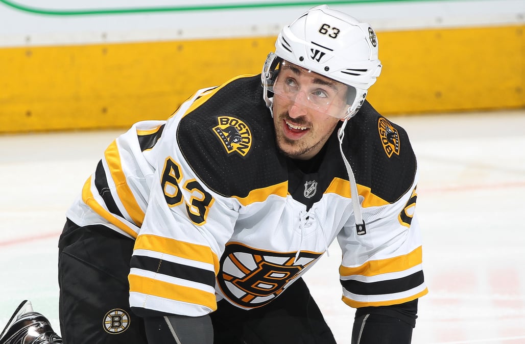 Brad Marchand shares a cute moment with his daughter 