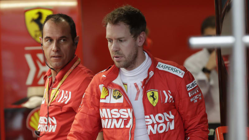 F1 S Sebastian Vettel Riled By Suggestion His Stock Has Fallen At Ferrari Autoblog