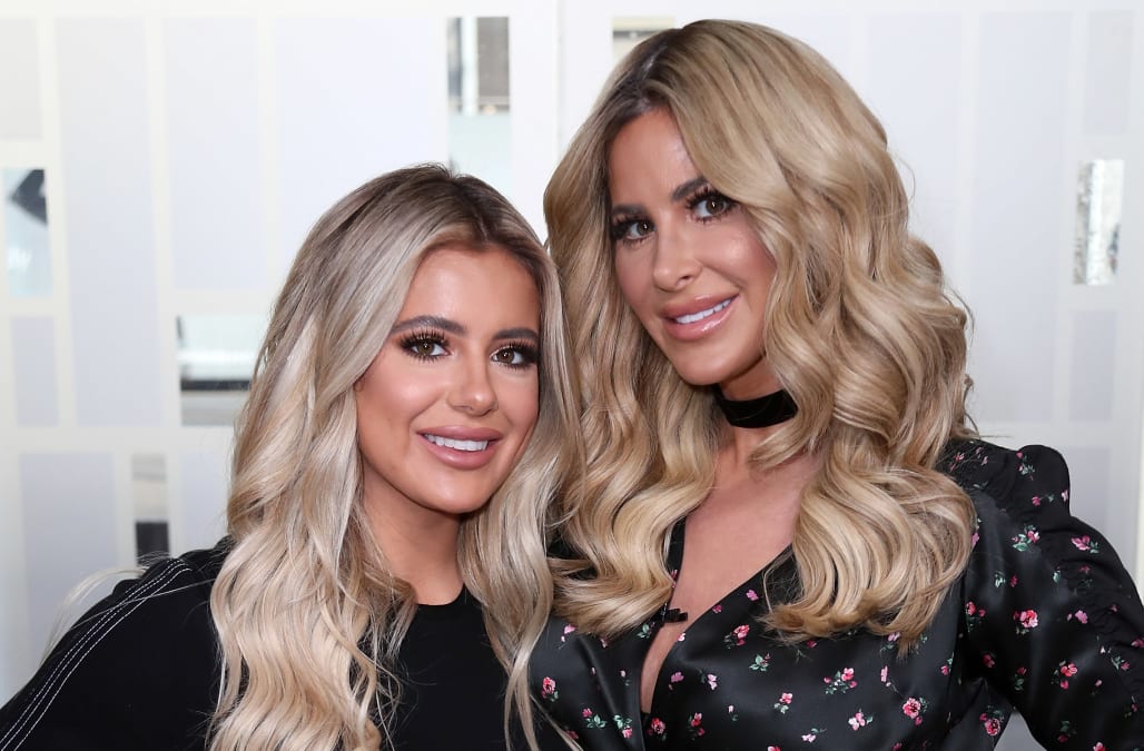 Real Housewives' star Kim Zolciak under fire for urging 20-year-old  daughter to flash breasts on Snapchat