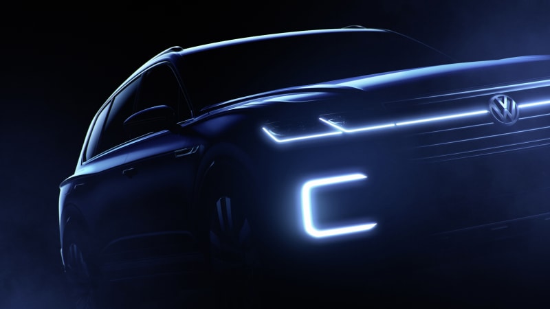 Volkswagen teasing plug-in hybrid SUV concept for Beijing