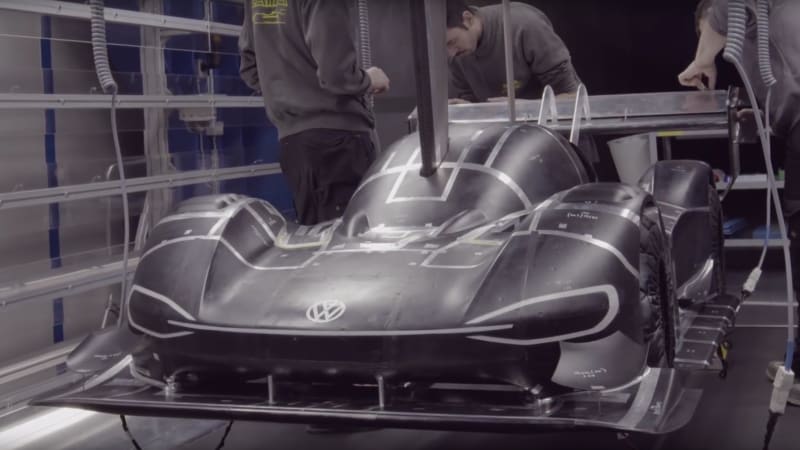 photo of Watch VW test the I.D. R Pikes Peak race car aerodynamics image