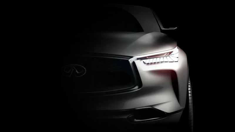 New Infiniti QX crossover: expect a pretty Q60 on stilts