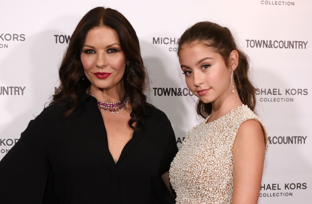 Catherine Zeta-Jones and Michael Douglas's 15-year-old daughter is ...