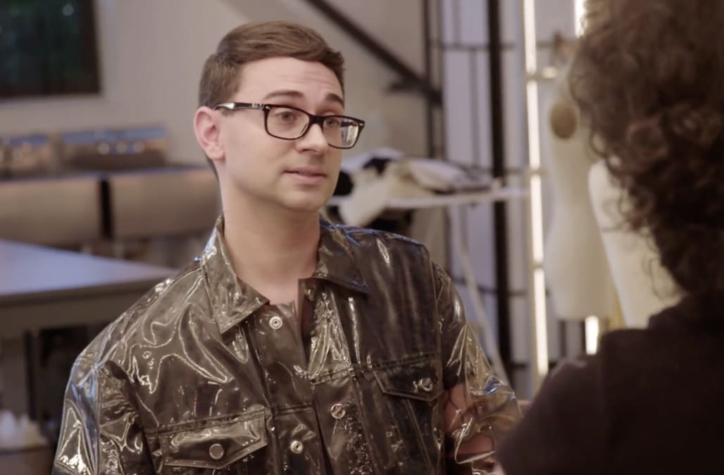 Christian Siriano has hearttoheart with 'Project Runway' contestant