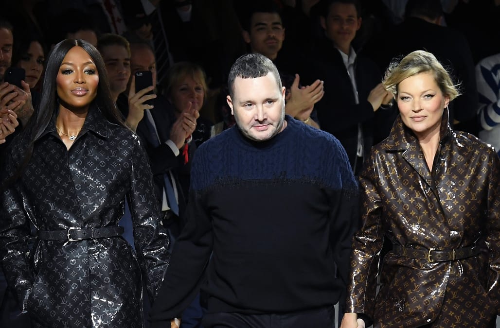 Everyone back to the Ritz'; Kate Moss and Naomi Campbell give