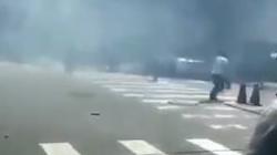 Explosion à l'extérieur de l'ambassade des États-Unis à