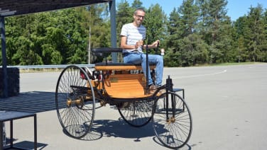 Drive like it’s 1885: What it’s like to take the tiller of the first car, a Benz Patent-Motorwagen