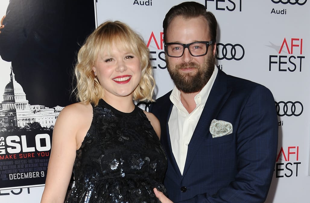 Newsroom' actress Alison Pill and hubby Joshua Leonard welcome their first child -- see the sweet pic!