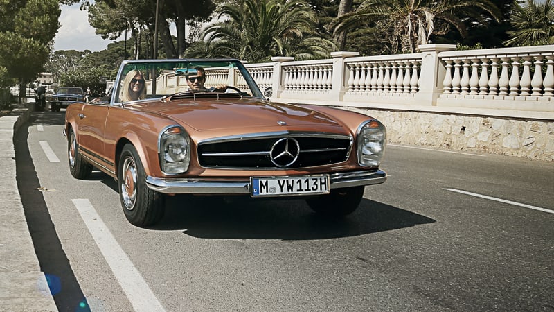 Mercedes-Benz now offers a classic car travel program