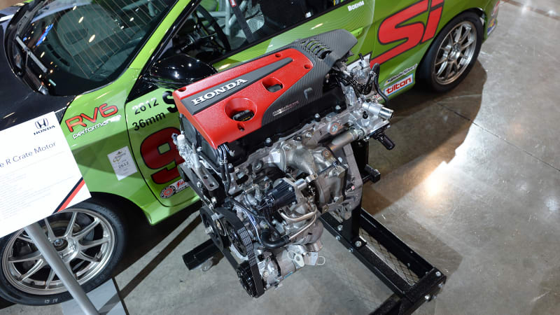 Honda Civic Type R K20C1 turbocharged crate engine debuts at SEMA