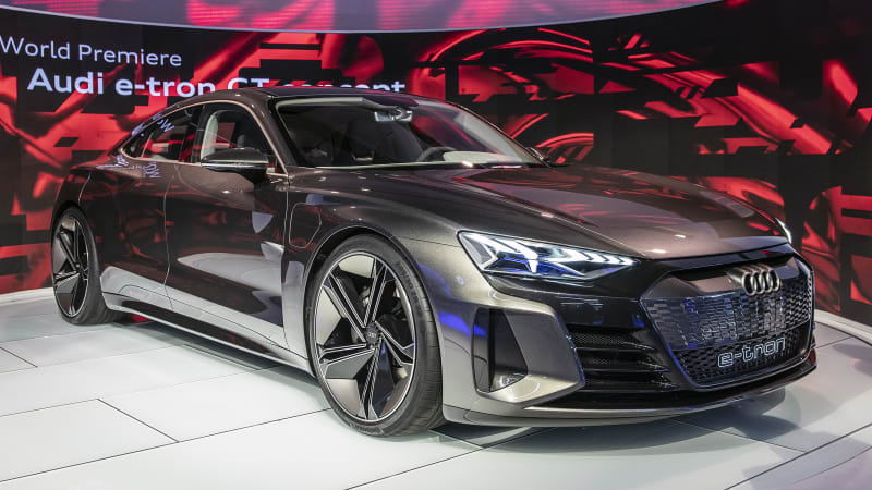 cijfer naar voren gebracht verdacht Audi unveils E-Tron GT Concept