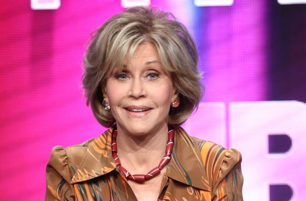 Jane Fonda Porn - Jane Fonda admits she loves porn, is not a fan of 'Fifty ...