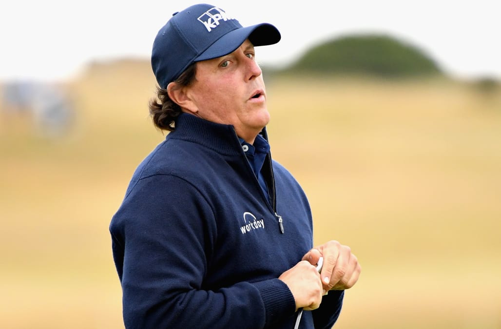 Phil Mickelson vows to 'act a little better' on the golf course: 'I do a lot of dumb stuff'