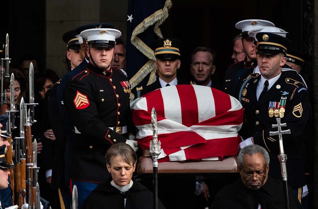 Watch live: President George H.W. Bush laid to rest