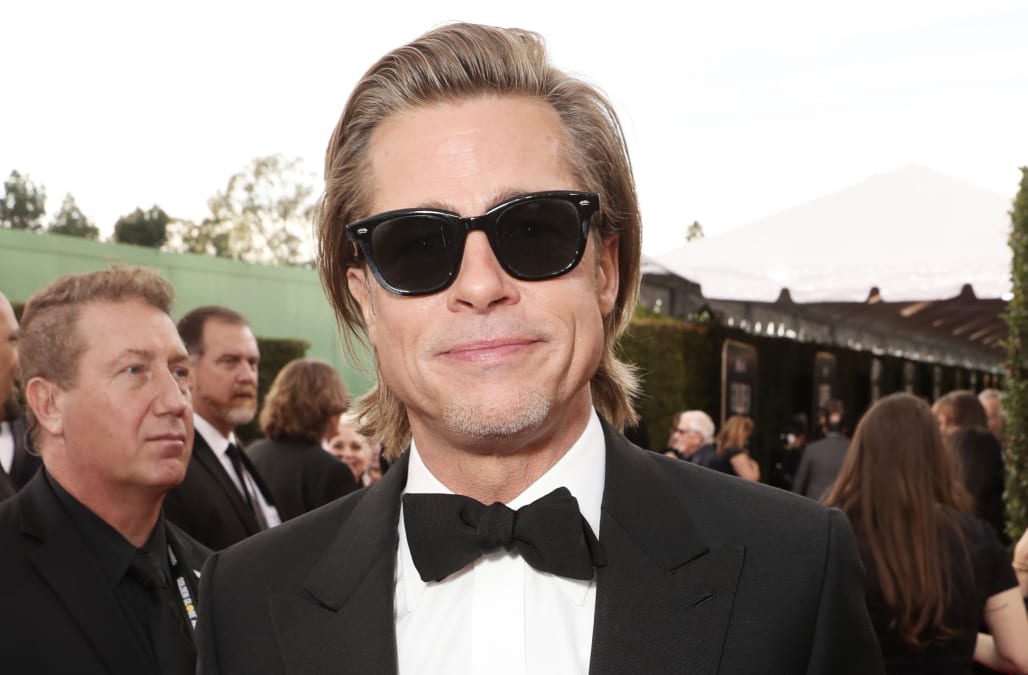 Brad Pitt's movie star shades from the Golden Globes revealed