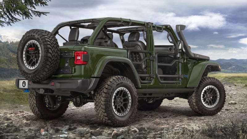 2021 Jeep Wrangler 4xe gains factory 2-inch lift kit and an at-home charger  - Autoblog